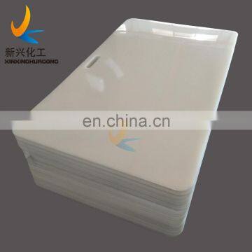 High density polyethylene shooting pad / ice rink hockey skill pad