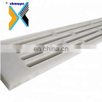 2020 Virgin UHMWPE Dewatering Elements Suction Box Cover CNC UHMWPE Plastic suction box cover for dewatering elements