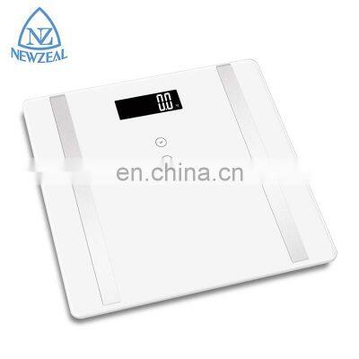 High End Digital Electronic Personal Analyzer Glass High Water Body Fat Scale