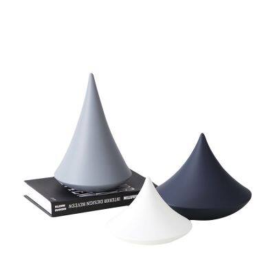 Water Drop Nordic Modern Style Color Paint Geometry Art Ceramic Soft Decoration For Living Room