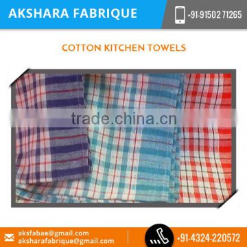 Indian Cotton Kitchen Towels for Wedding, Hotel