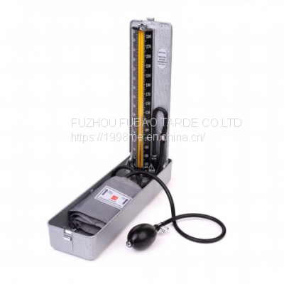 Factory Price Mercury Sphygmomanometer Manual Blood Pressure Monitor Aneroid Sphygmomanometer photo-2