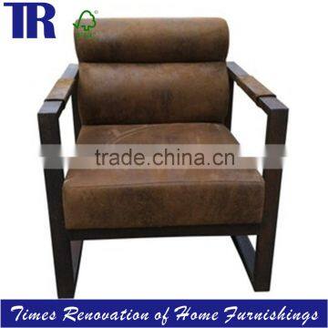 arm sofa chair ,metal frame stainless sofa with cushion,vintage sofa chair