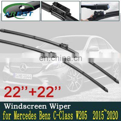 for Mercedes Benz C-Class W205 Car Wiper Blades Windscreen Windshield Wipers Car Accessories C-Klasse C180 C200 C220 C250 C300