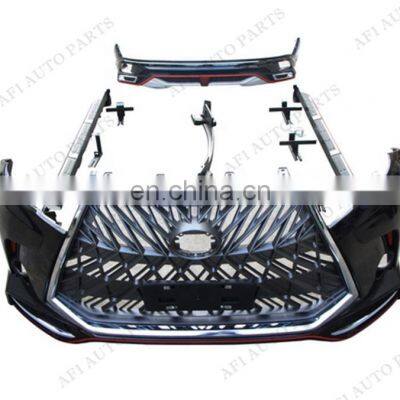 4x4 Tuning Front Car Body Kit For Highlander 2015-1029 Convert to Lx570 Style Auto Body Parts