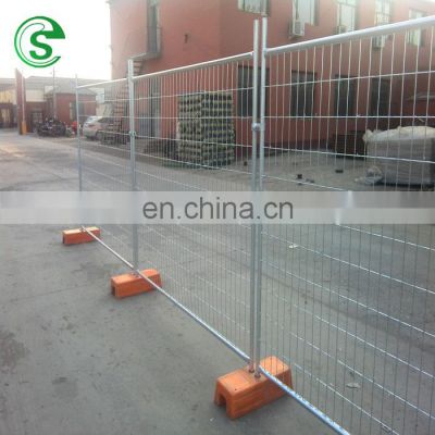 Factory supply cheap free standing fencing galvanized portable temporary fence