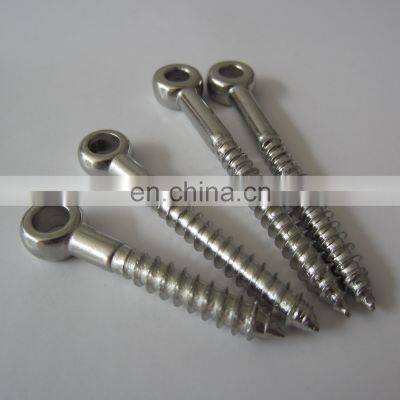 High Quality 316 SS Lag Eye Screw, wooden screw