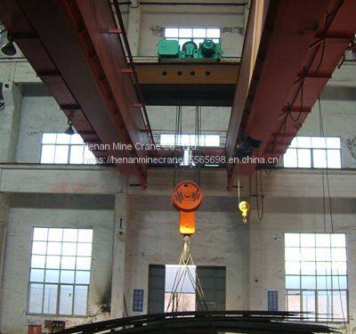 Top Quality Remote Control LH Model 5Ton Double Girders Electric Hoist EOT Crane photo-2