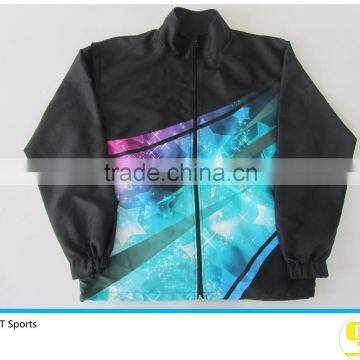 Sublimation dri fit Custom digital print sports jacket