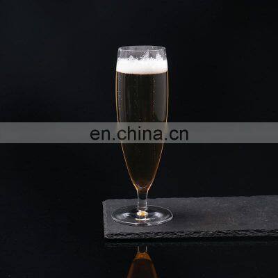 New 2021 Custom Logo Decorated High Crystal Sexy Clear Wedding Big Red Wine Glasses photo-3