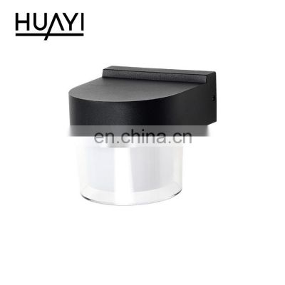 HUAYI New Design High Brightness Bedroom Home Decoration Aluminum Acrylic LED Wall Lamp