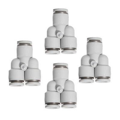 PY Series 3 Way Plastic Pneumatic Hose Air Tube Compact One Touch Fittings photo-3