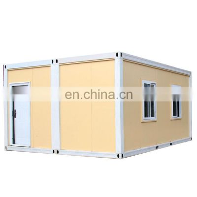 modern luxury villa quick concrete modern sandwich panel expandable folding prefab container house for sale