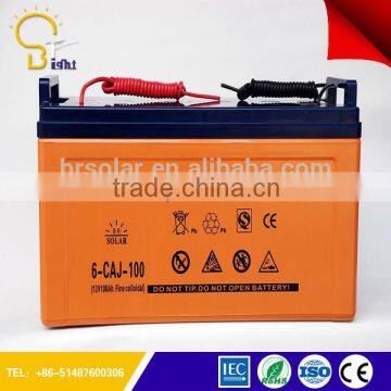 Energy Saving High Quality 12v 100ah sealed lead acid deep cycle battery with long lifispan