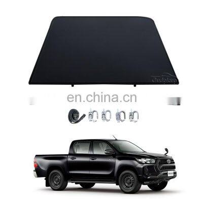 pickup truck cover soft roll up hilux tonneau covers for d-max hilux vigo revo f150