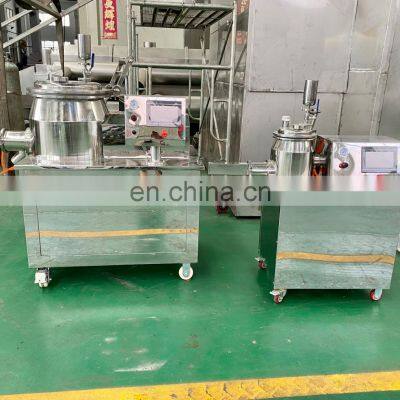 High Speed Food Wet Granulator Mixer Machine Extruder With Online Support