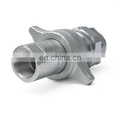 36Mpa threaded sleeve locking couplings Screw Type Quick Connect Coupling for engineering vehicles