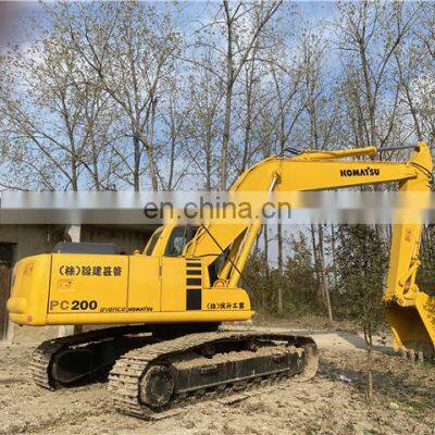 Second hand komatsu pc200-6 excavator , Komatsu earthmoving machine , Komatsu digger