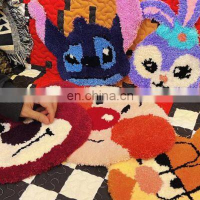 1KG Thick Tufting Gun Yarn Acryl Cone For Tufting DIY photo-4