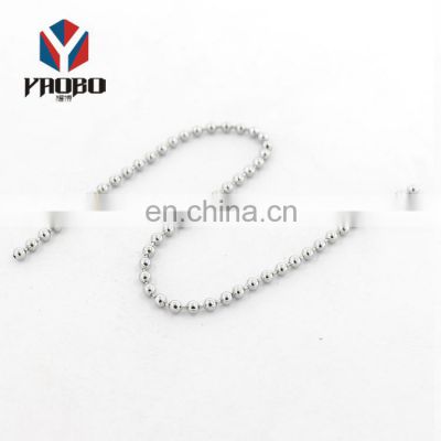 Fashion High Quality Metal Stainless Steel Ball Chain For Bath Plug