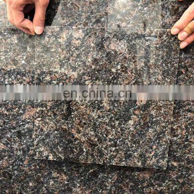 high quality tan brown granite(discount price very low price)