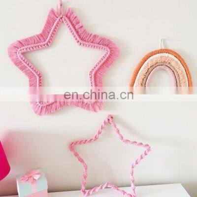 Hot Selling Star Baby Room Macrame Wall Decor Set Nursery Room Decoration Vietnam Supplier Cheap Wholesale