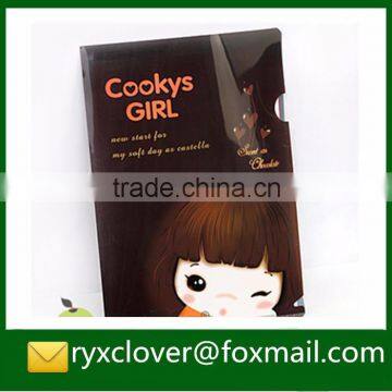 Promotional Advertising Gifts PP Plastic A4 Size L Shape Folder photo-5