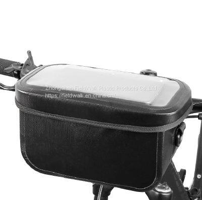 Bike Front Tube Bag Cycling Front Frame Pannier Bicycle Waterproof Handlebar Bag