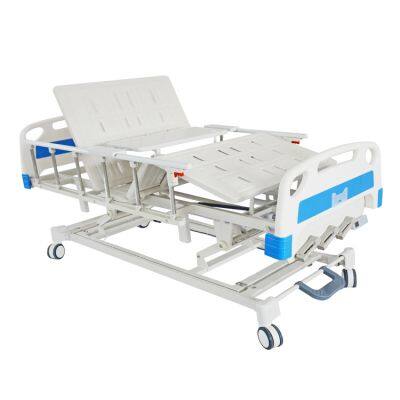 Single Crank 2 Function 3 Function Hospital Bed Manul or Electric Type With Good Price