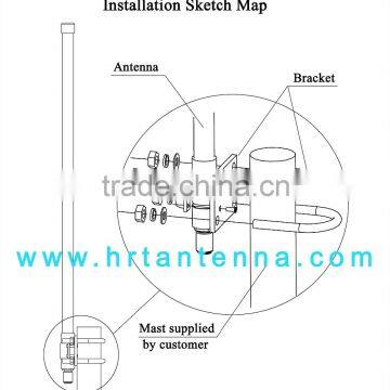 CDMA repeater outdoor omni antenna TDJ-800D