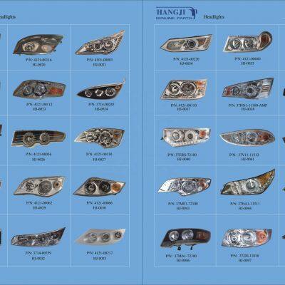 Luxury Led Light Spare Parts LCK6125A LCK6120A HJQ-046 LCK6180G for Zhongtong Bus