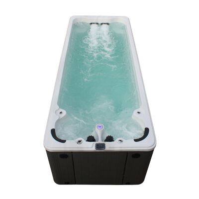 Large Swimming Pool Luxury Relaxing Swim Spa Indoor Hot Tub for Home Fitness Swim Spa