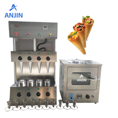 Automatic Pizza Cone Making Machine With Baking Oven Showcase photo-4