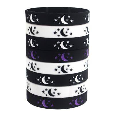 Factory Production Hot Sale at Low Price Silicone Wristband Debossed Ink-filled Personalized Rubber Bracelets for Daily Life