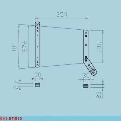 032 Precision Professional Sound Audio 8 Inch Line Array Speakers Accessories Component Rigging Hardware Equipment Parts photo-4