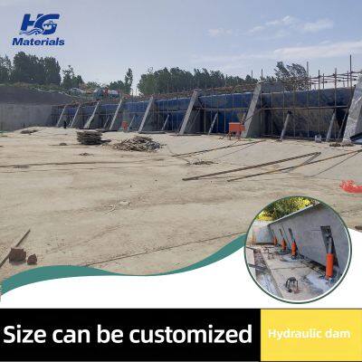 Chinese hydraulic dams, hinge dams, and electric controls are simple and easy to operate Hydraulic elevator dam.