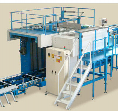 Electric 50Hz 3 Phase Packing Production Line , Bottle Can Depalletizer Machine photo-3