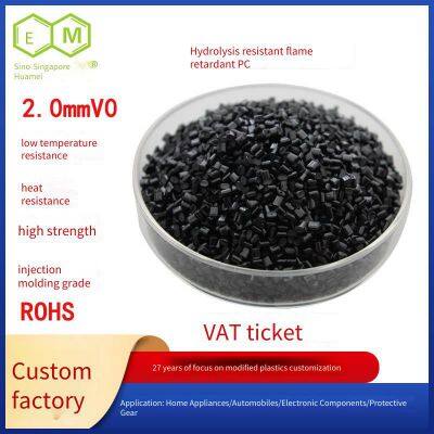 Factory-supplied Flame-retardant pc Material, 2.0mm v0 Flame Retardant, Hydrolysis-resistant, Low-temperature-resistant, Heat-resistant, Injection-molded Material for Household Appliances photo-2