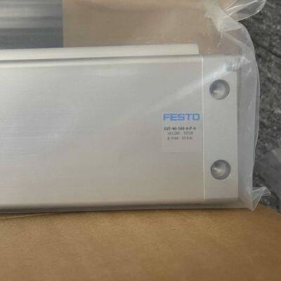 100% Original FESTO Flat Cylinder DZF-12-10-A-P-A 161224 DZF-12-10-P-A 164003 DZF-12-25-A-P-A 161225 Double-outlet Flat Cylinder photo-2