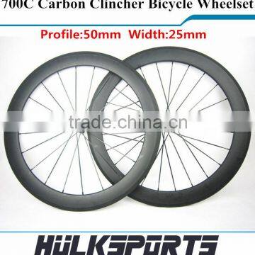 700C Carbon Road Bike Clincher Wheel 60mm Wheelset Carbon Road Bike Wheels                        
                                                Quality Choice