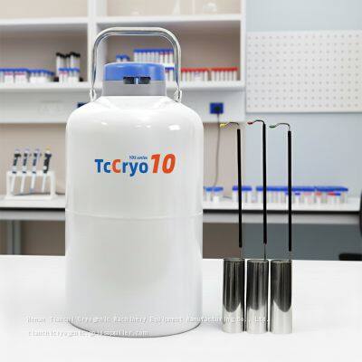 Гайана YDS-10 контейнер для хранения спермы TcCryo из криогенного жидкого азота