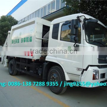 2016 Euro IV New refuse compactor garbage trucks, 10-12cbm compression garbage trucks for sale