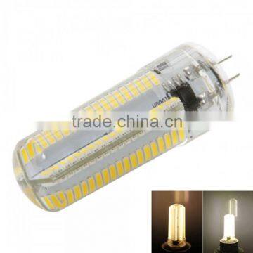 Dimmable G4 8W 152 x 3014 SMD 960LM 6000-6500K/2800-3200K White/Warm White Light LED Corn Bulb(AC100-120V)
