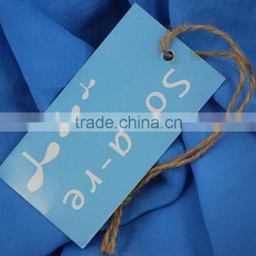 Competitive Price Supreme Quality Paper Clothes Garment Hang Tag