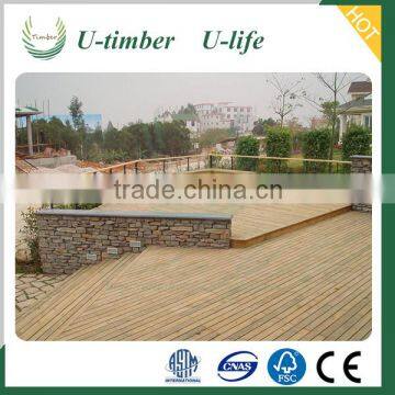 Wide varieties factory sale WPC outdoor decking floor