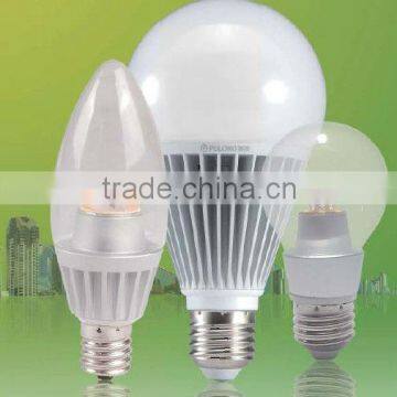 Special design,led candle E17, clear E17 led candle bulb