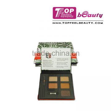 long lasting 5 color eyebrow powder with paper package