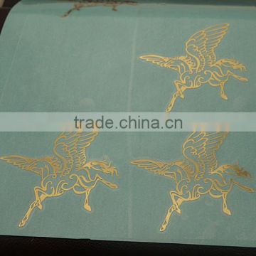 custom metal horse stickers