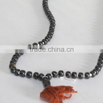 Buddhist Beads Long Necklace Handicrafts Drop pendant Wood Jewelry