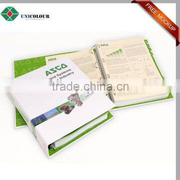 Wholesale hardcover a4 cardboard foldable executive file folder